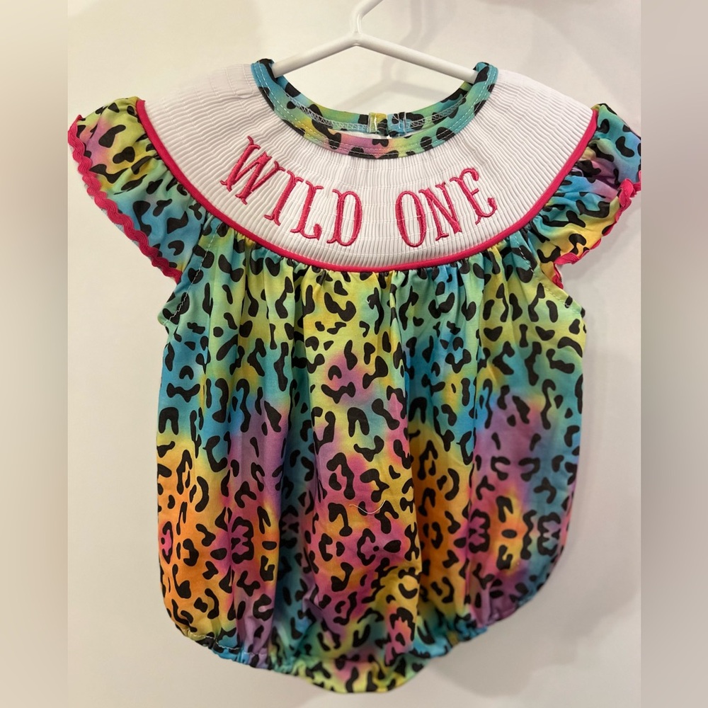 New smock wild one bubble